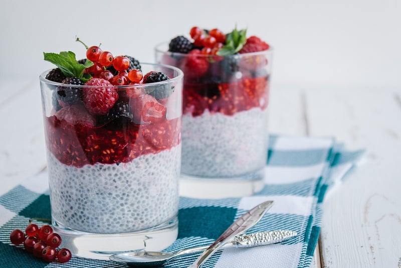 Berry Chia Pudding