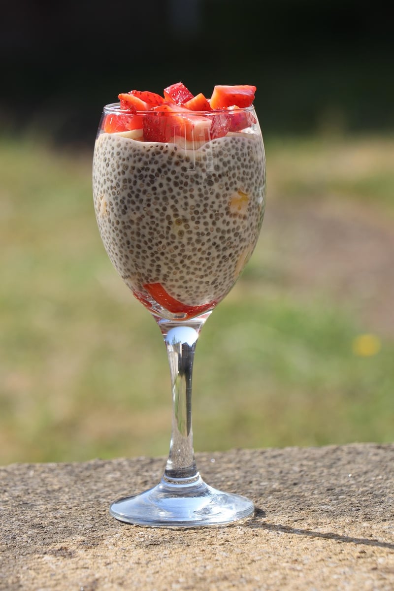 Berry Chia Seed Pudding