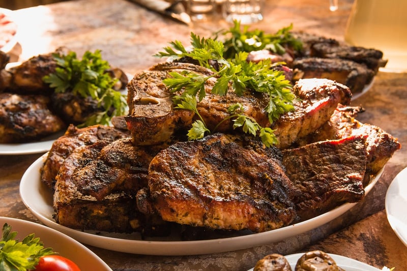 Grilled Chicken with Cauliflower Mash